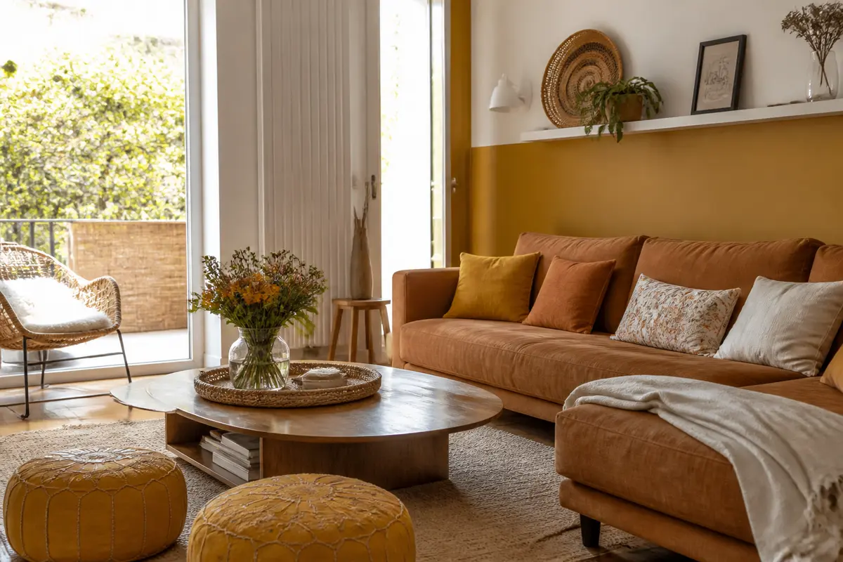 Quelle couleur pour un salon chaleureux ? 7 teintes cocooning à choisir