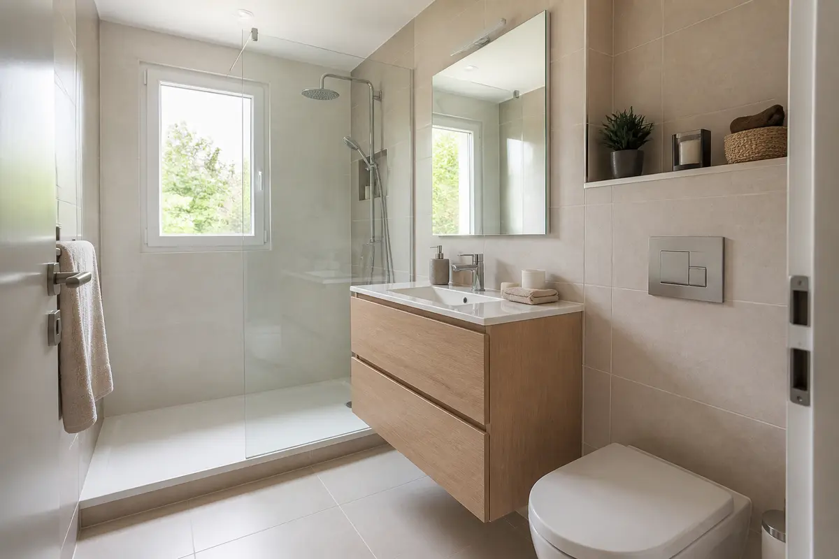 Salle de bain 5m2 : astuces d’Aménagement et plans pratiques